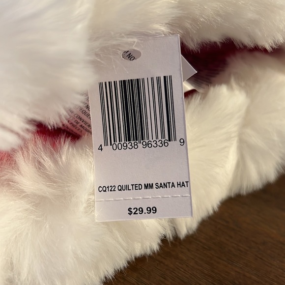 Disney | Mickey Mouse Quilted Santa Hat - Picture 5 of 5